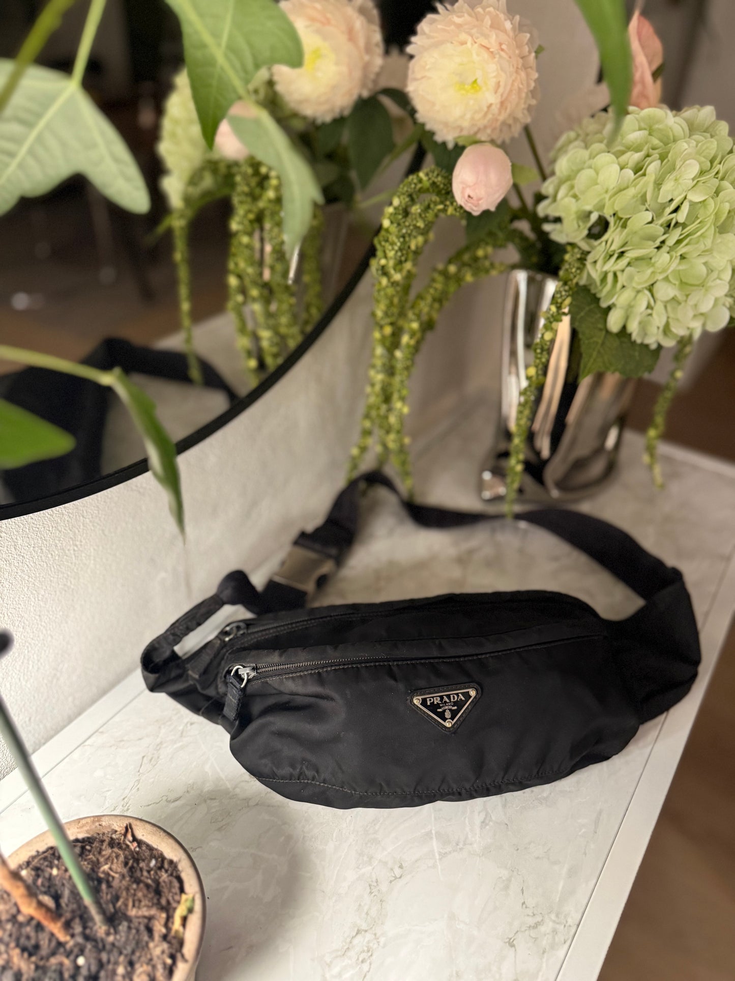 Prada Tessuto waist bag