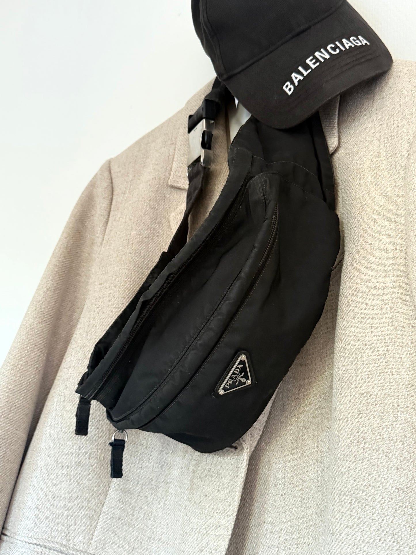Prada Tessuto waist bag