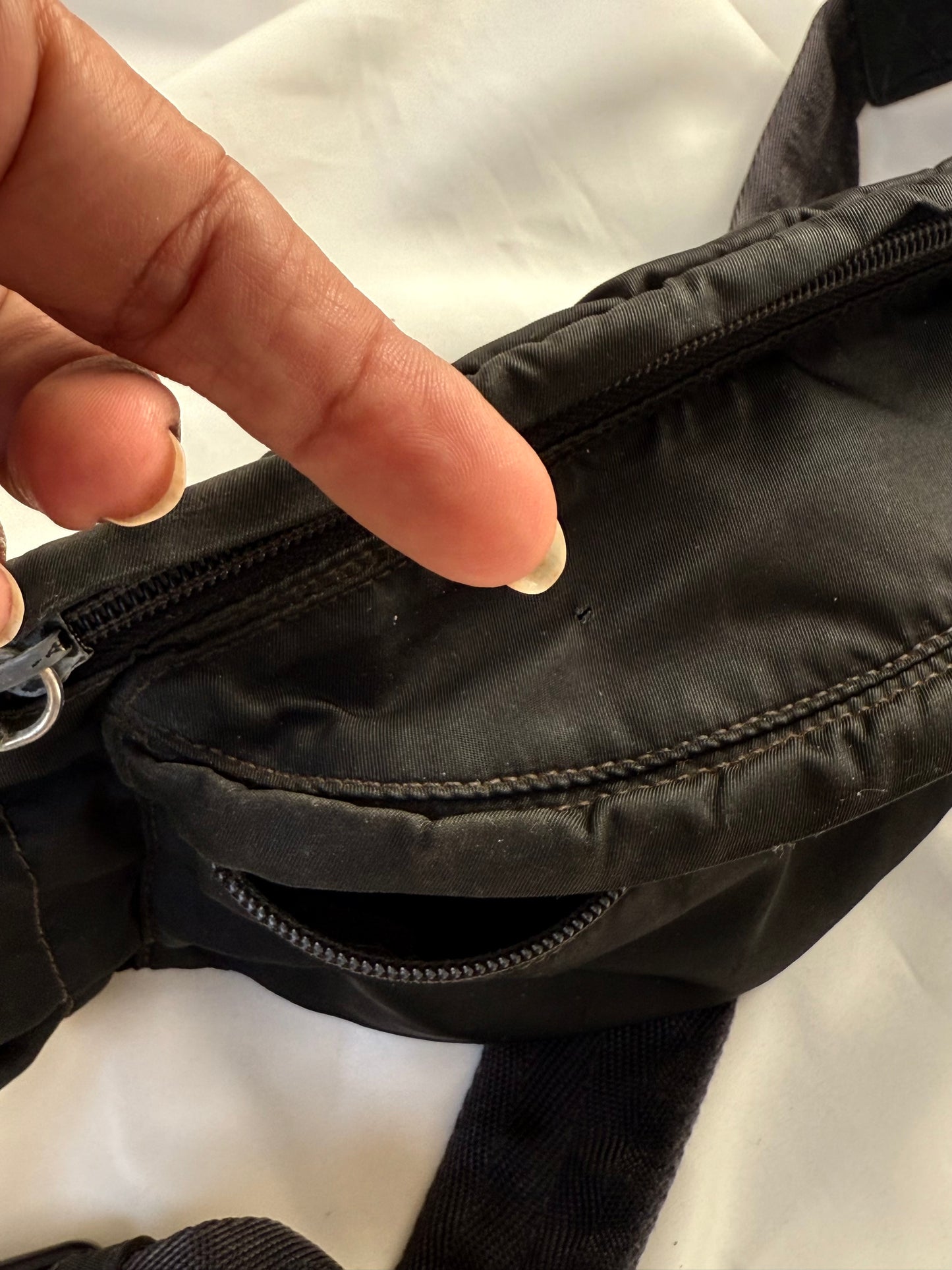Prada Tessuto waist bag