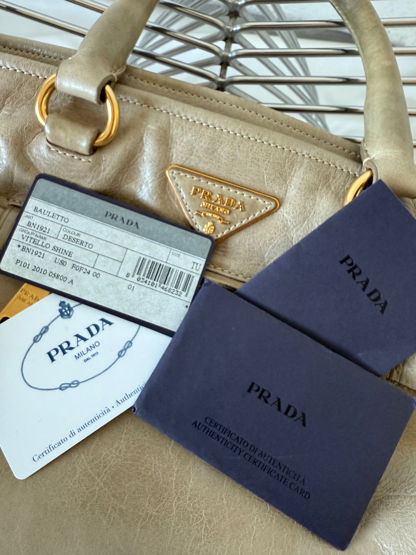 Prada hånd/skulder taske