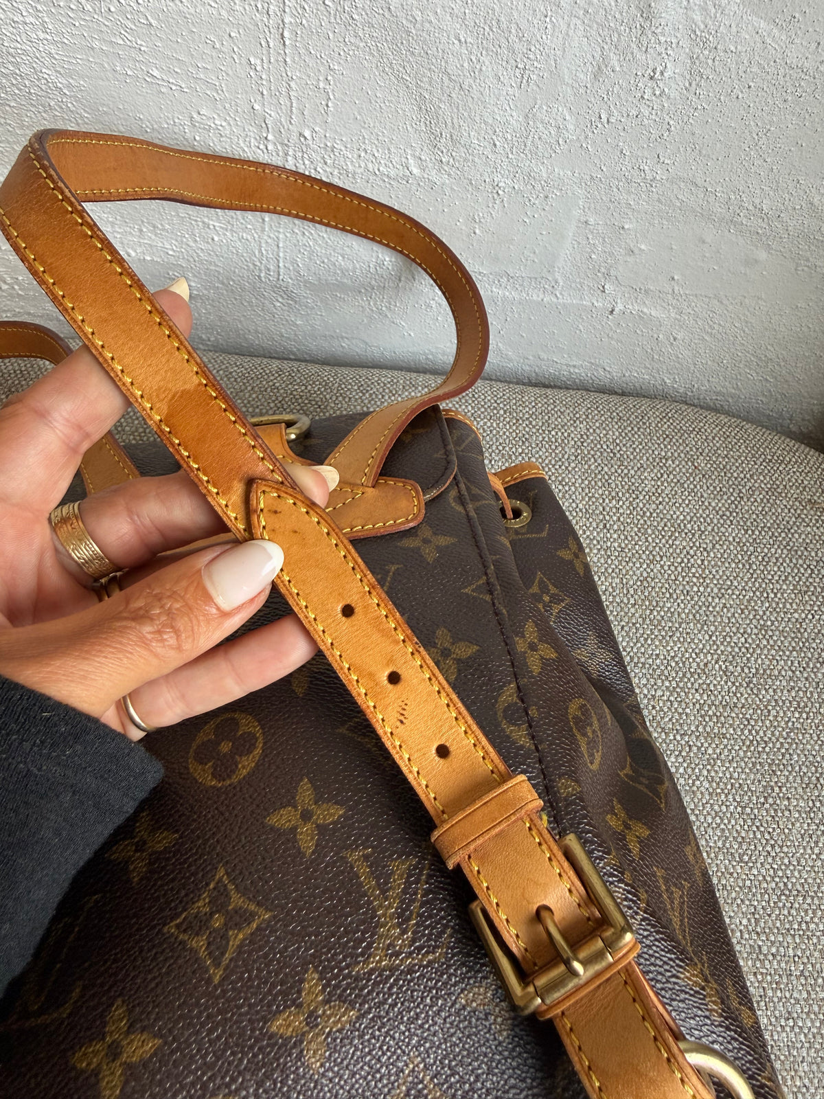 Louis Vuitton Montsouris MM Backpack