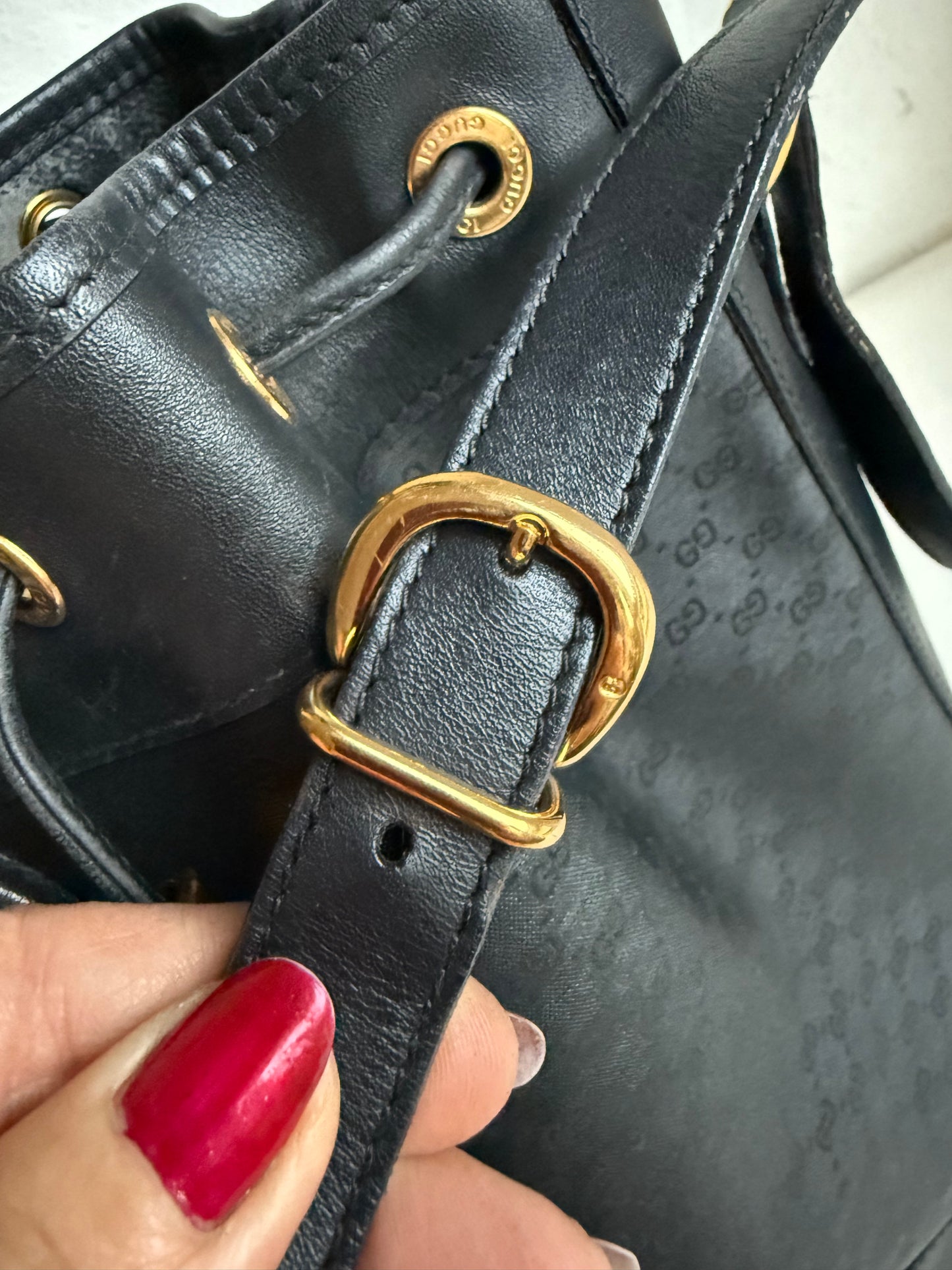 Gucci micro GG Bucket bag