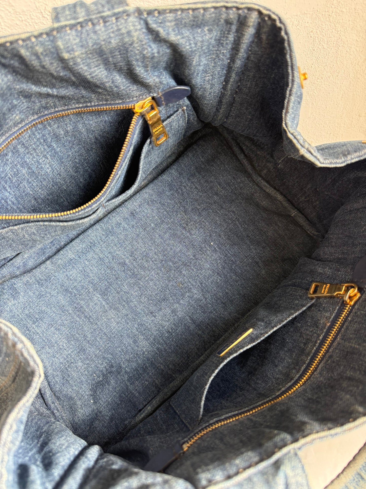 Prada Denim Tote bag