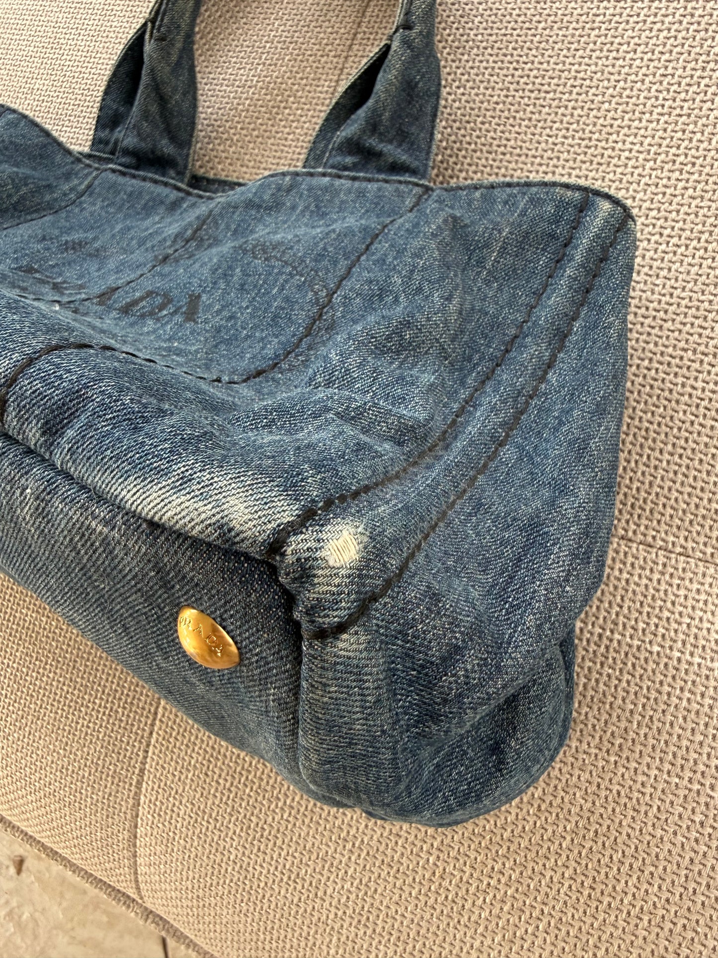 Prada Denim Tote bag