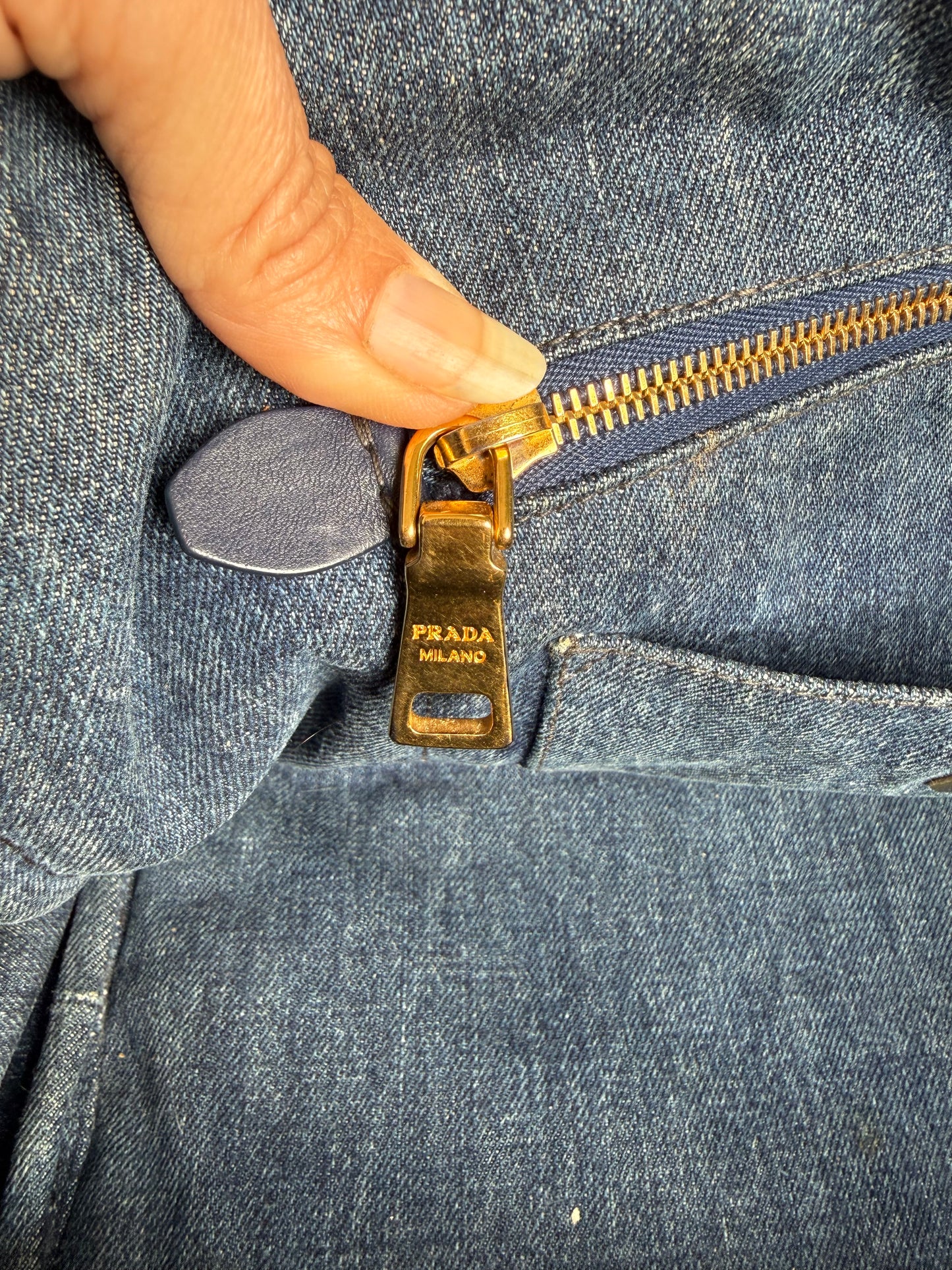 Prada Denim Tote bag