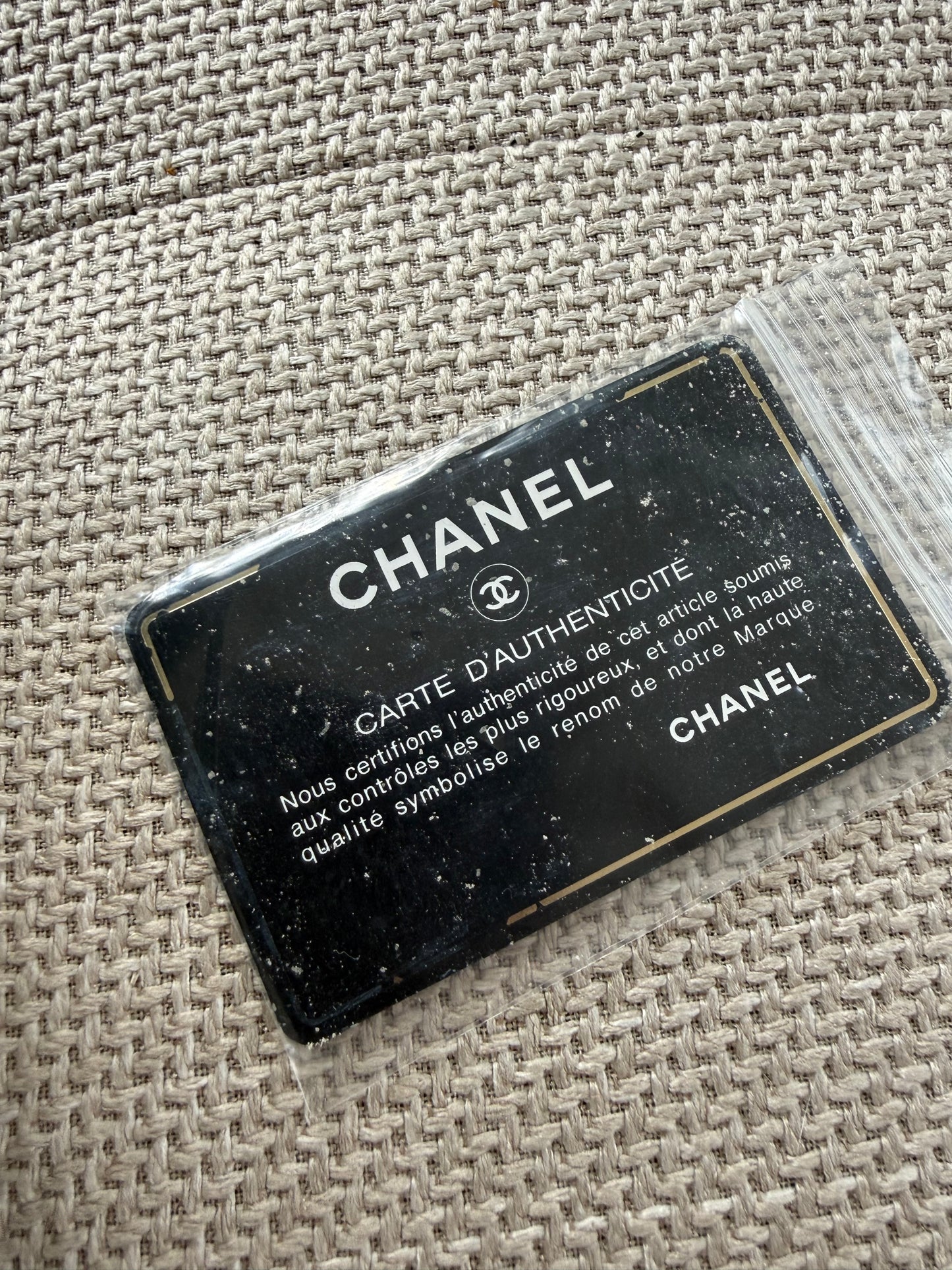 Chanel toilet taske/clutch bag