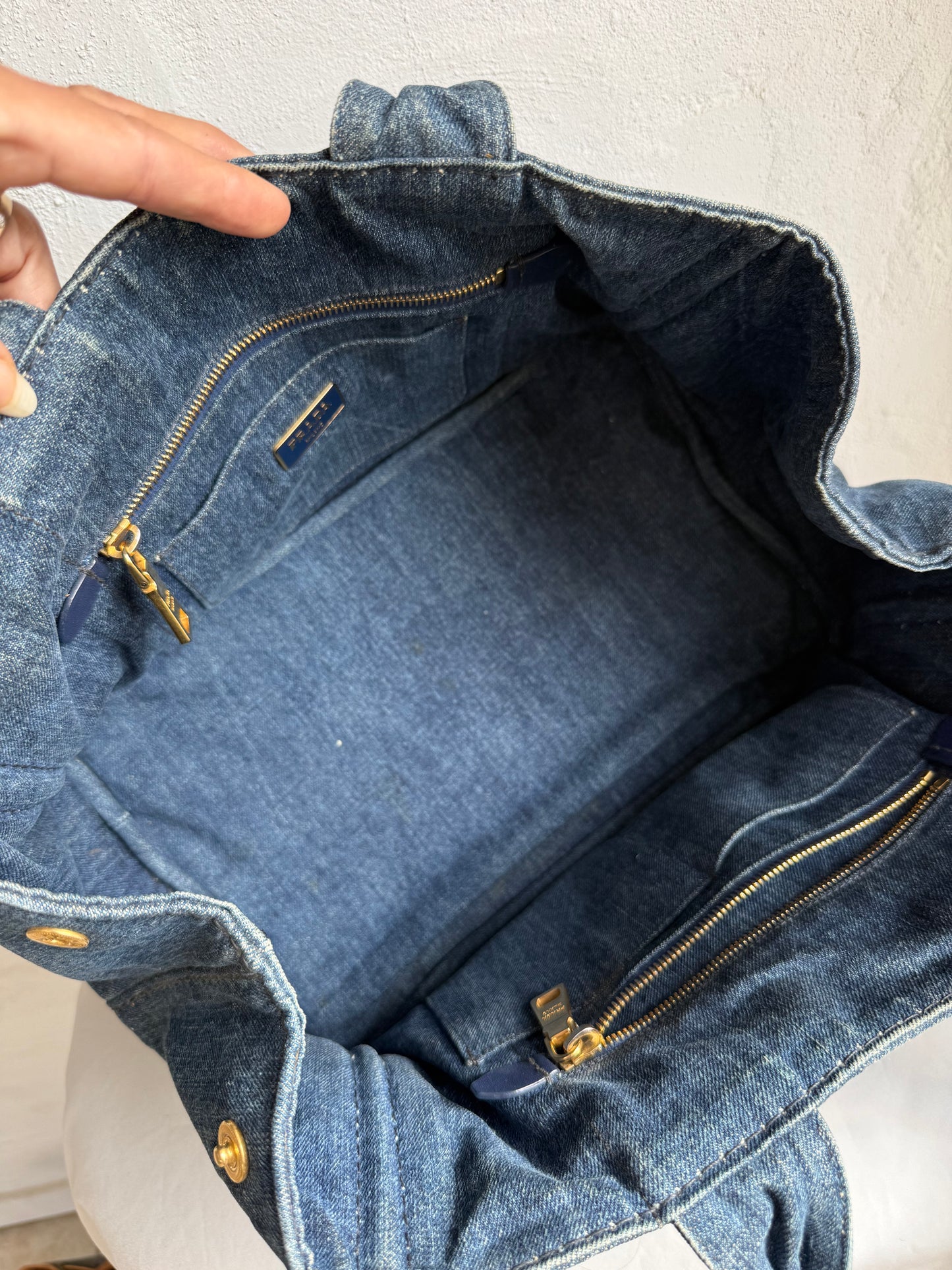 Prada Denim Tote bag