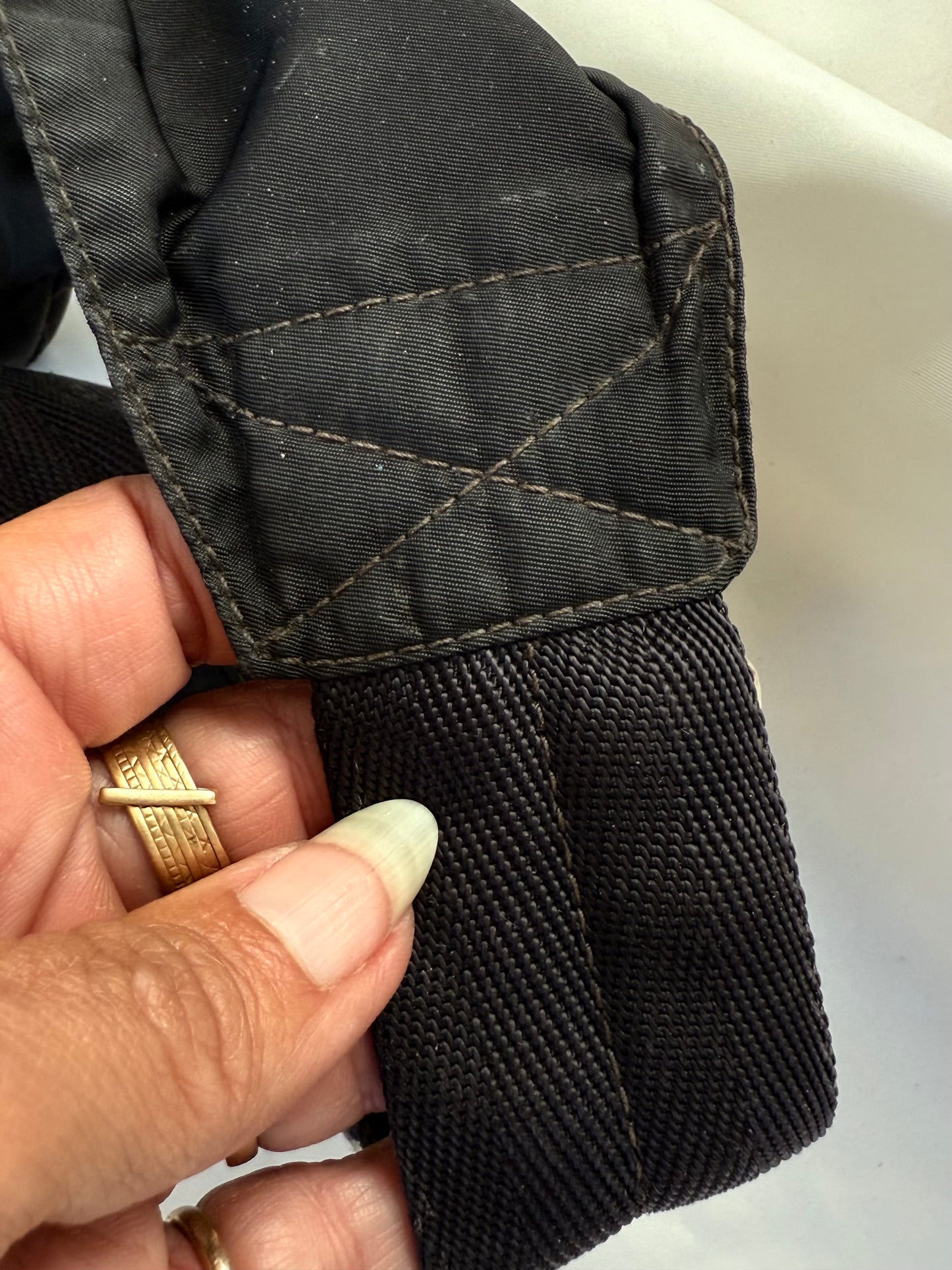 Prada Tessuto waist bag
