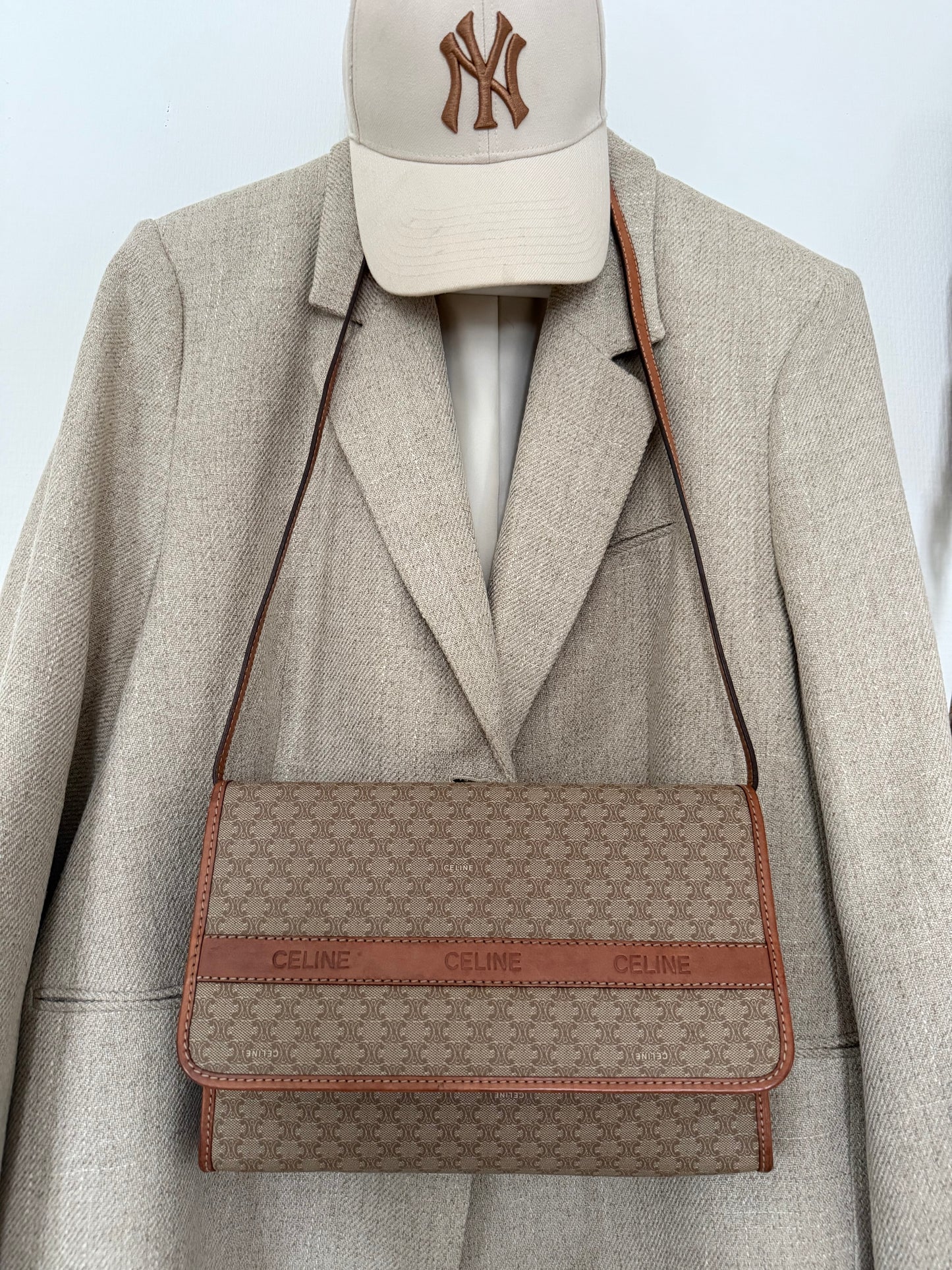 Celine shoulder/clutch bag