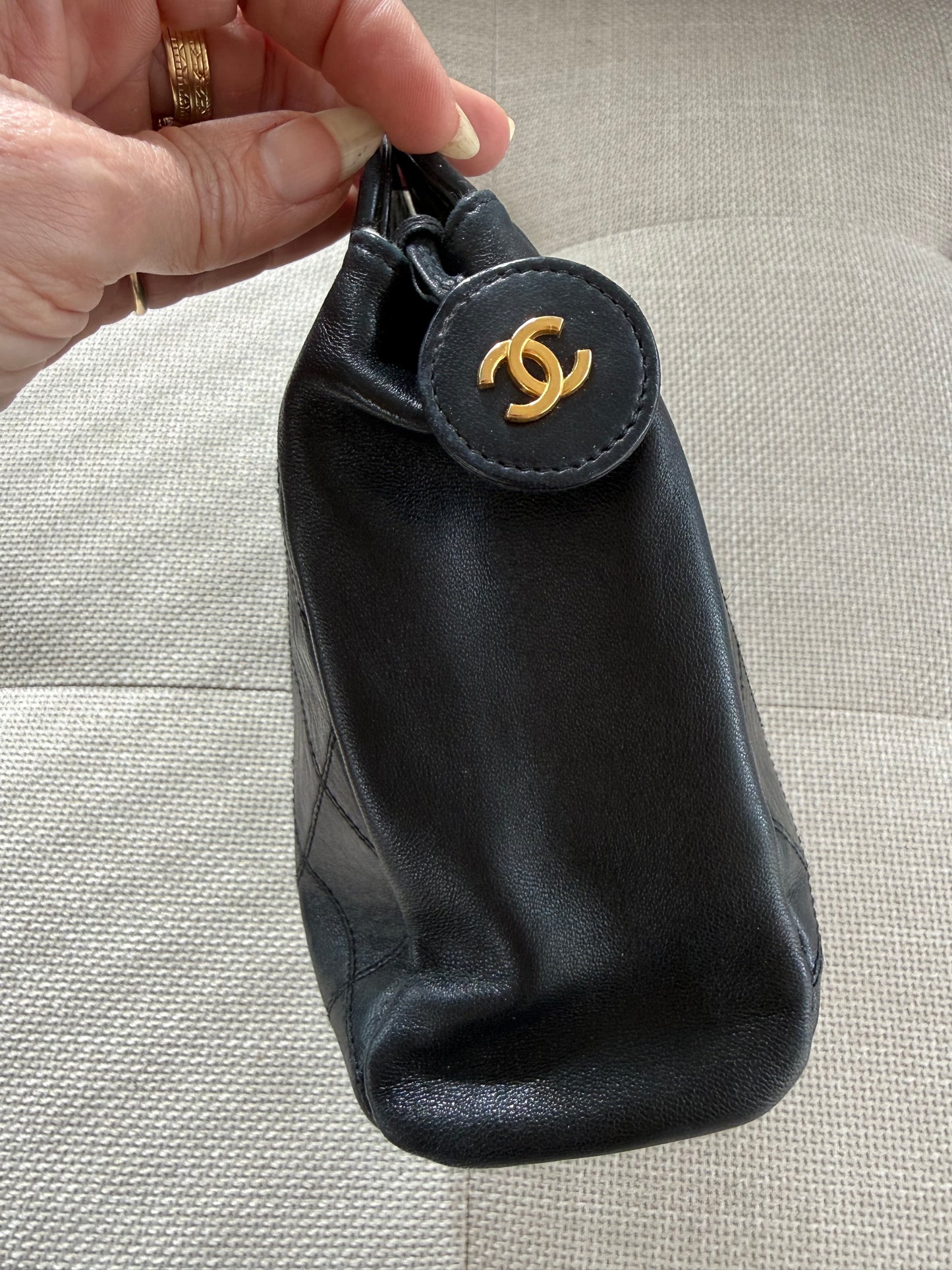 Chanel toilet taske/clutch bag
