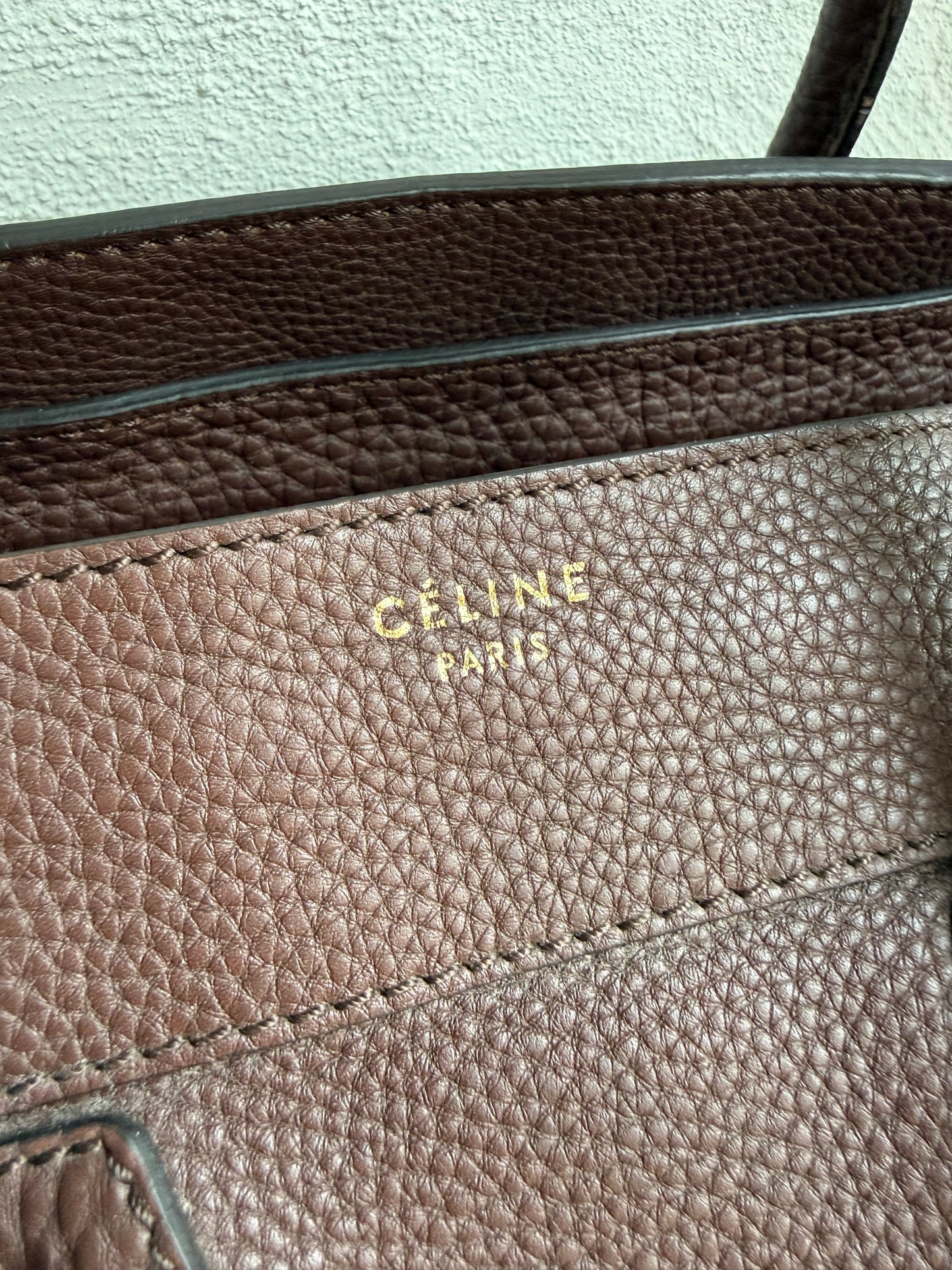 Celine Luggage Micro