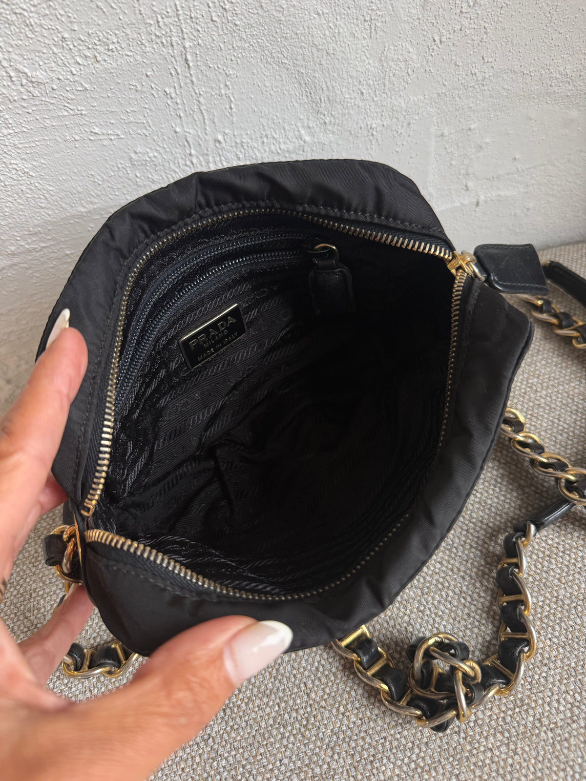 Prada chain bag