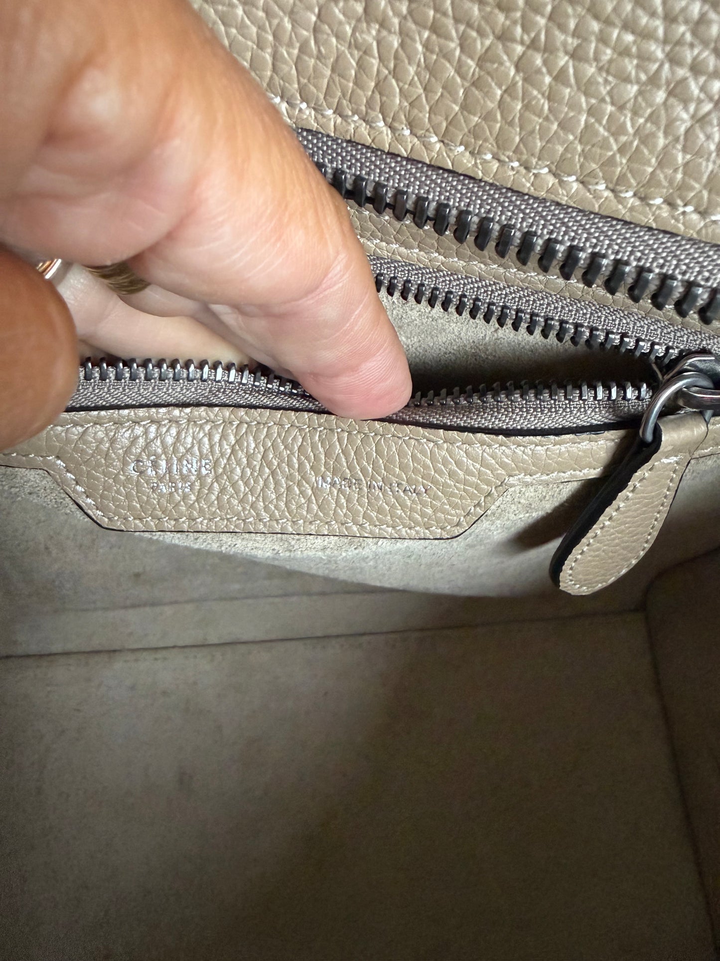 Celine Luggage Micro