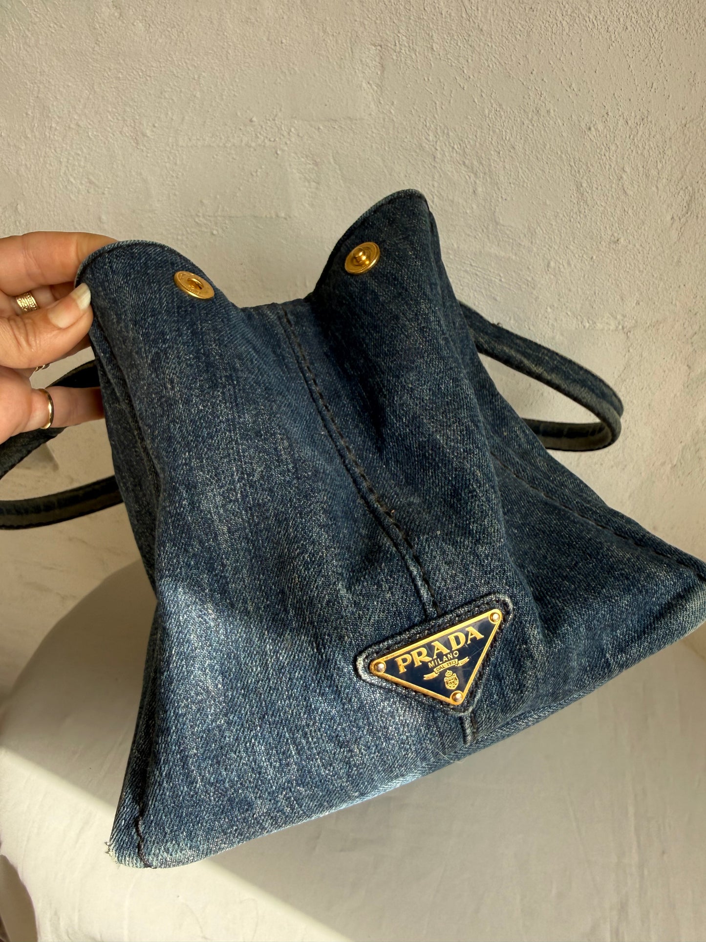 Prada Denim Tote bag