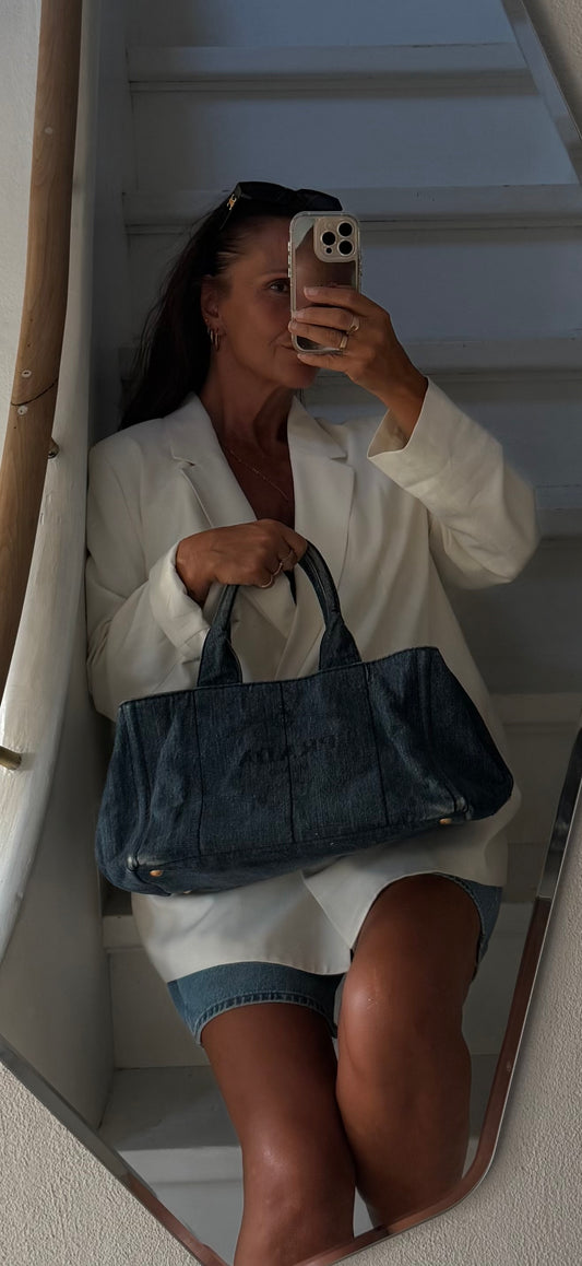 Prada Denim Tote bag