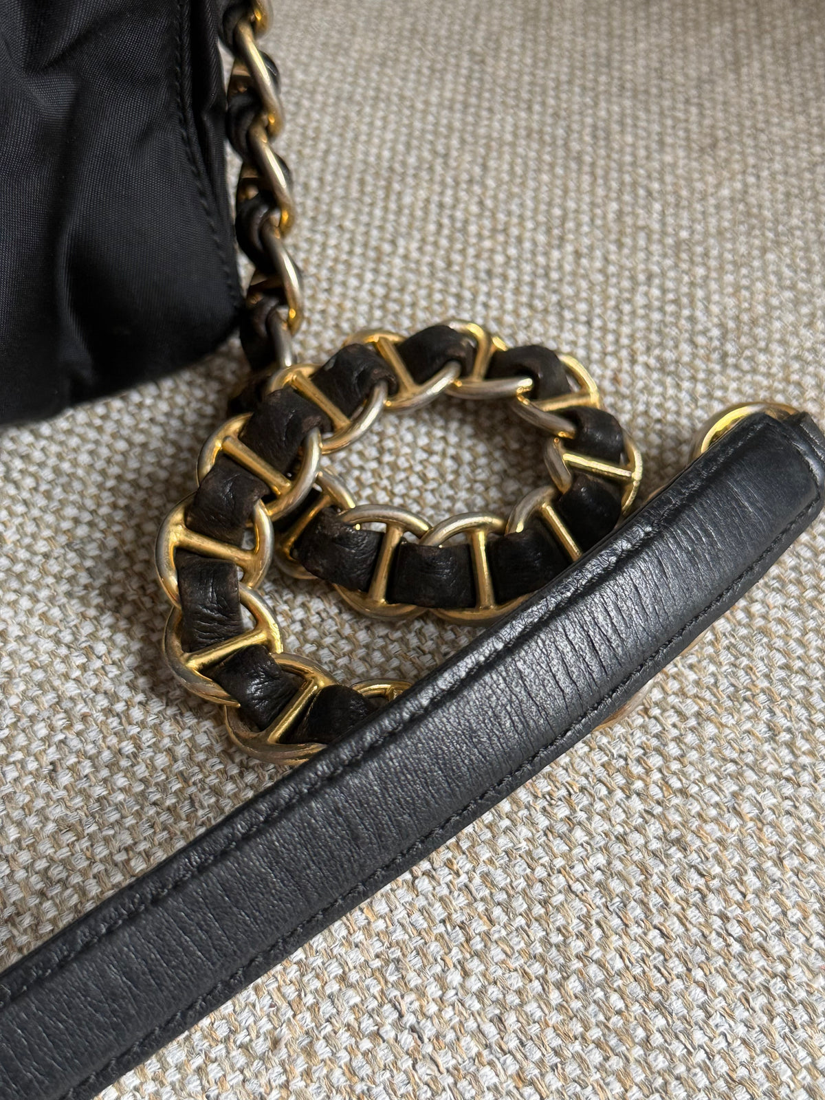 Prada chain bag
