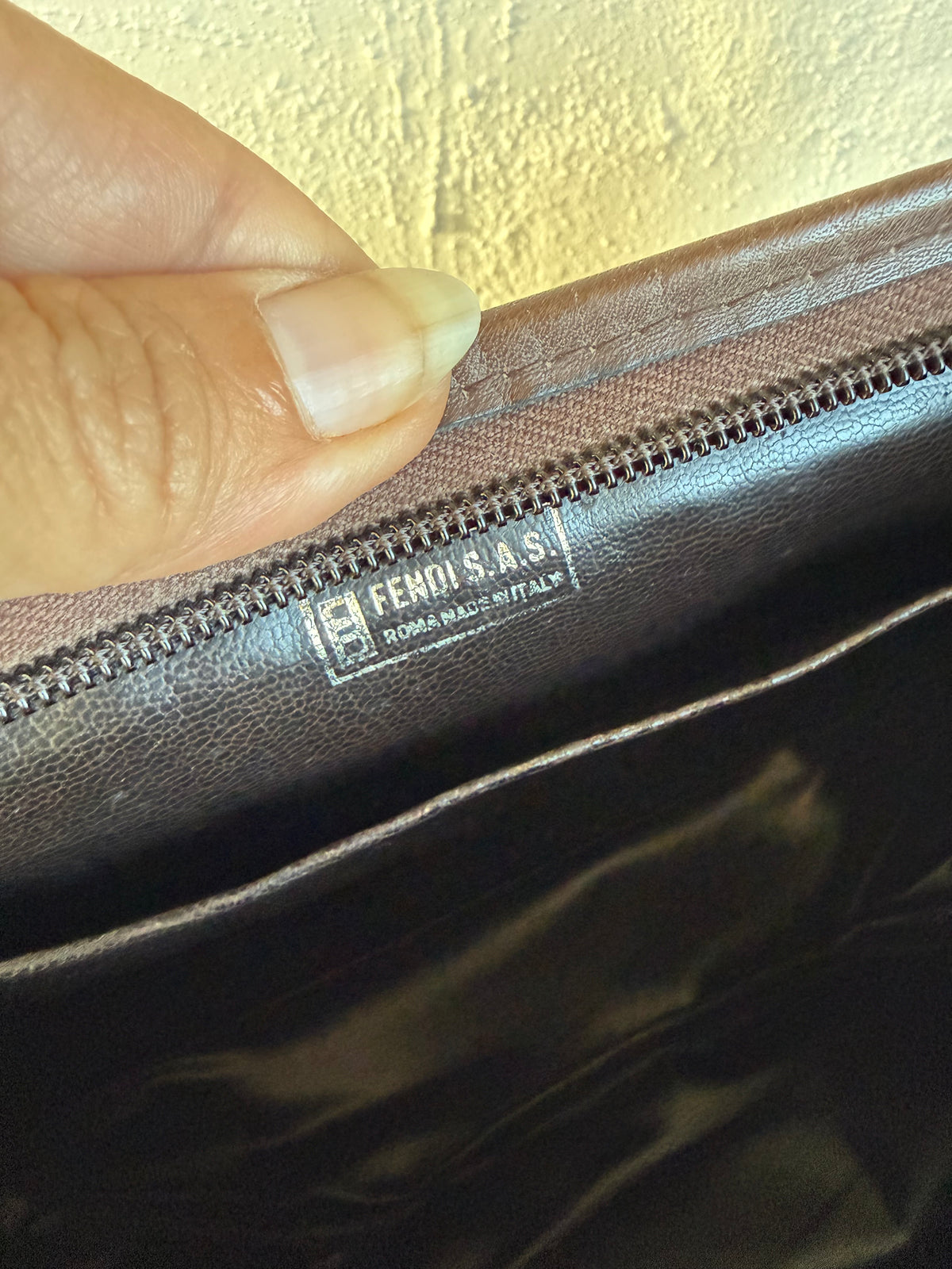 Fendi ZUCCA Toilet taske