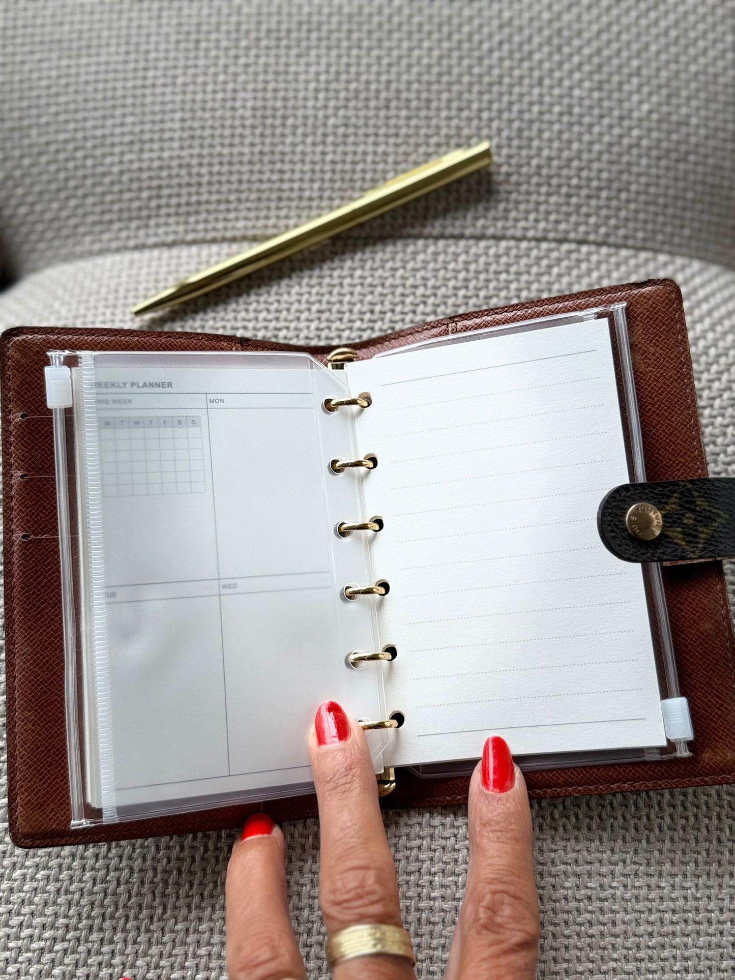 Louis Vuitton Agenda PM