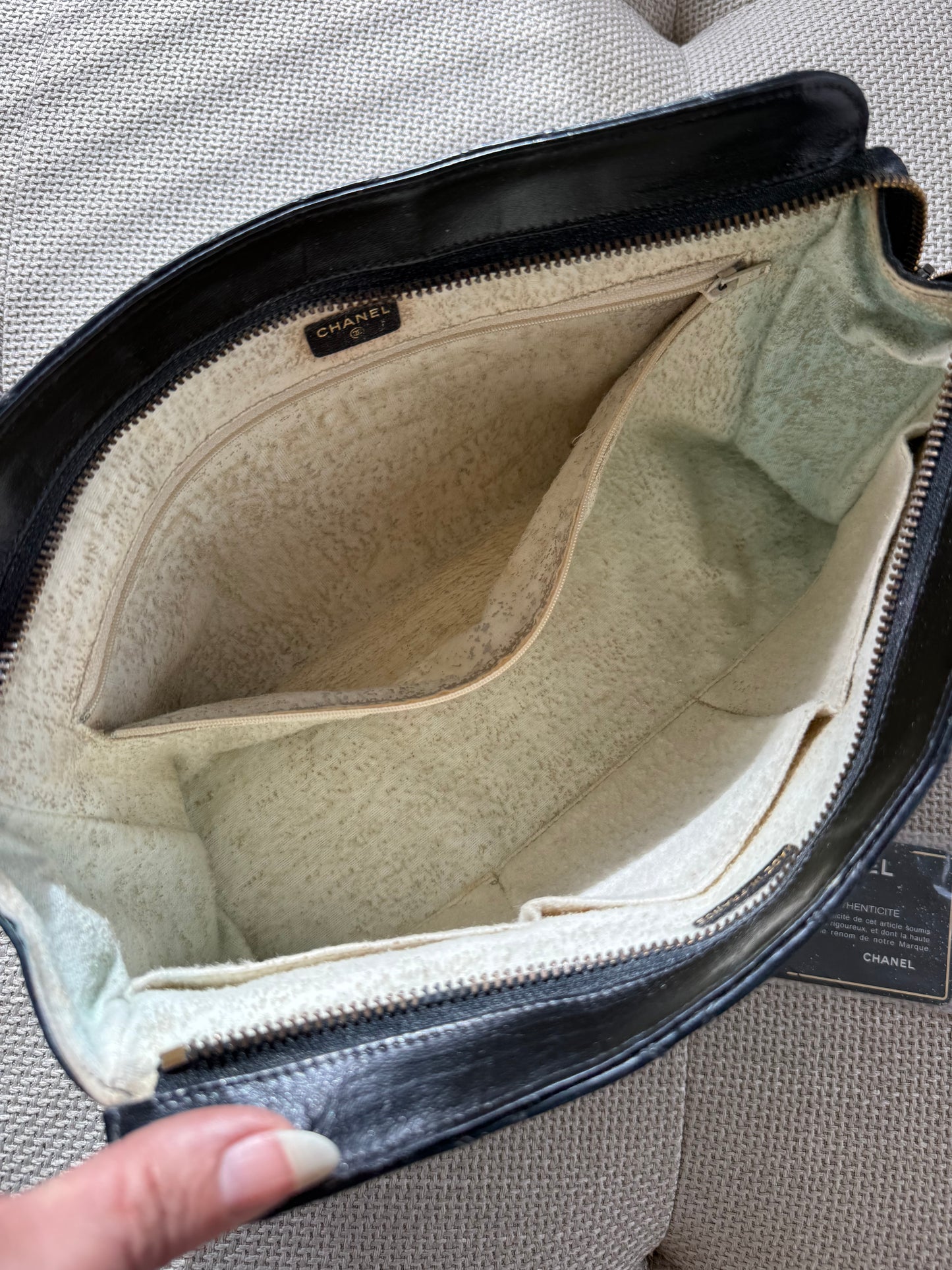 Chanel toilet taske/clutch bag