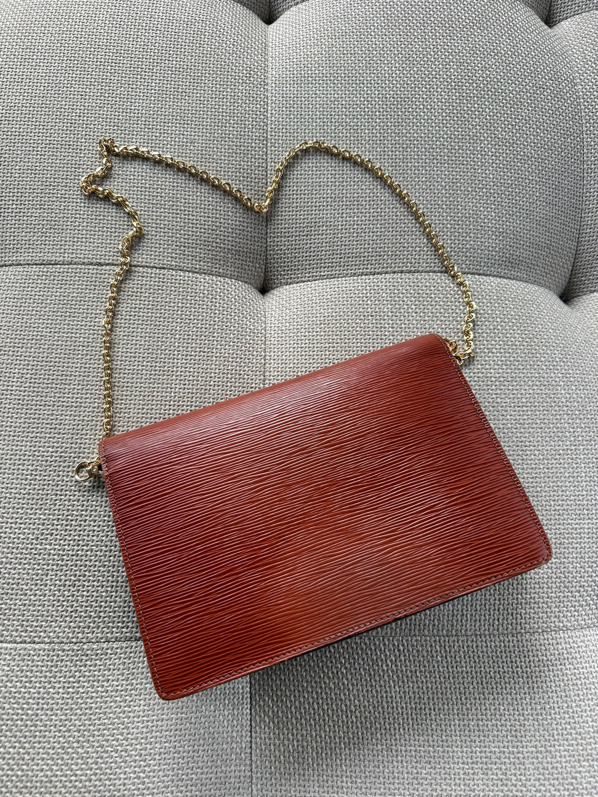 Louis Vuitton Dragonne Epi Clutch/crossbody bag