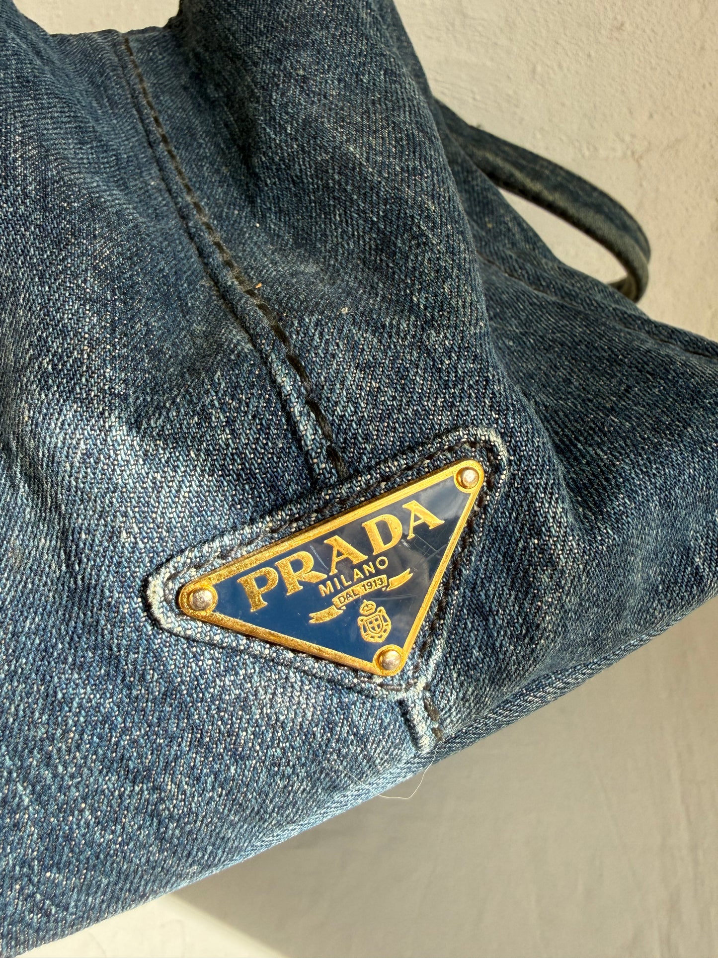 Prada Denim Tote bag