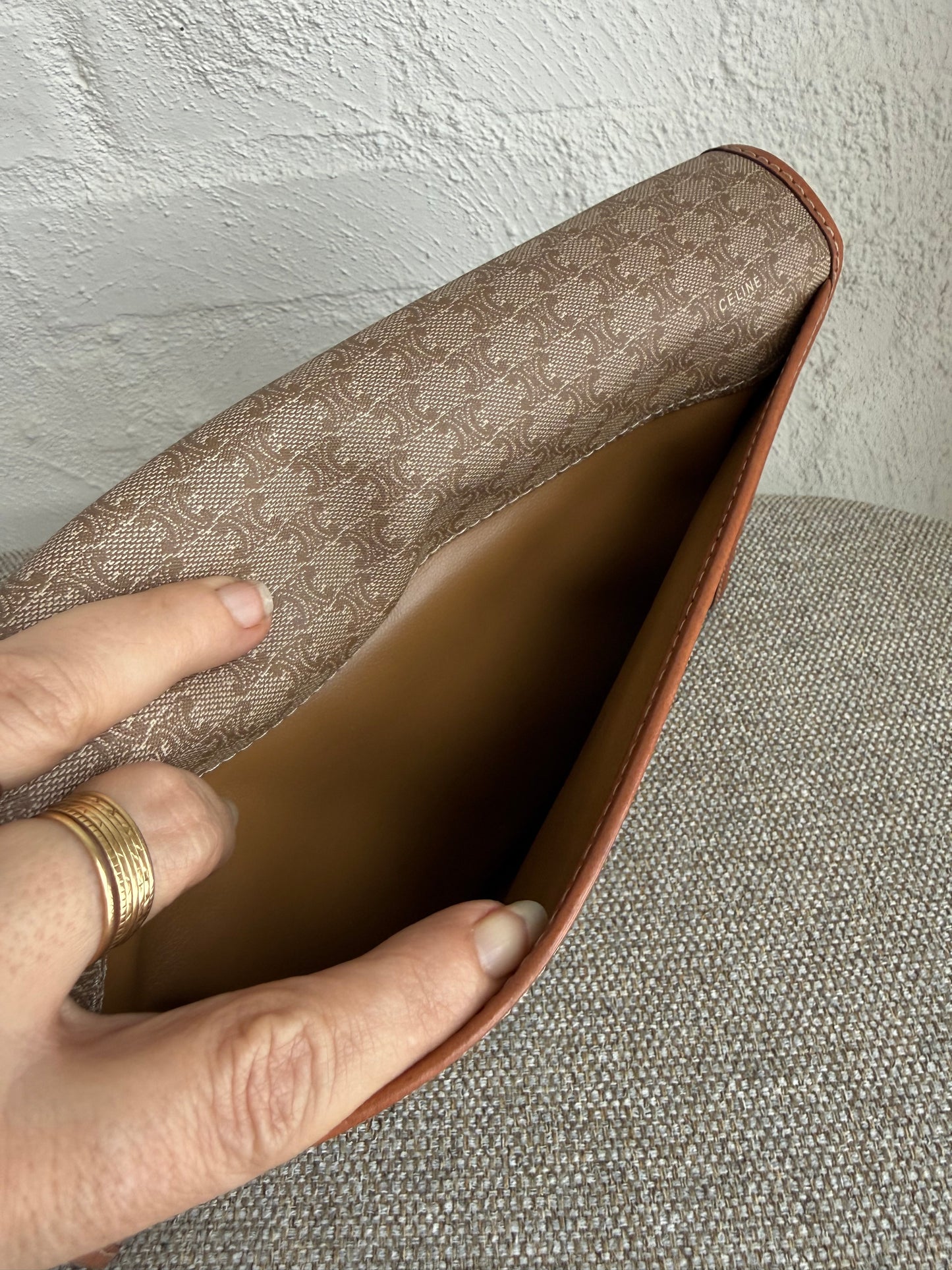 Celine shoulder/clutch bag