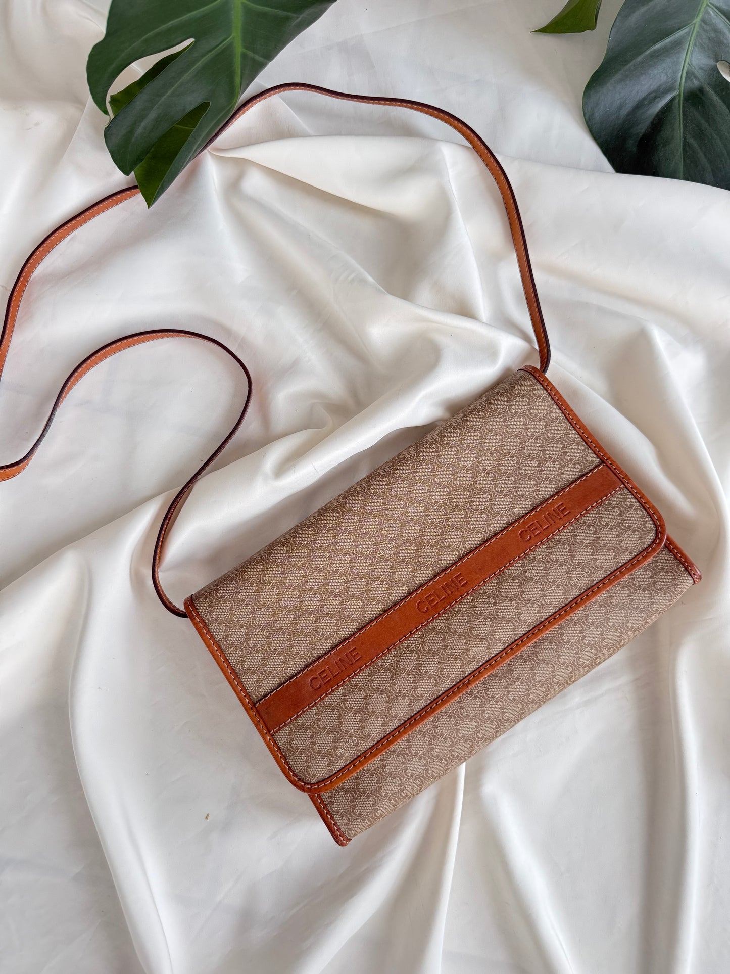 Celine shoulder/clutch bag