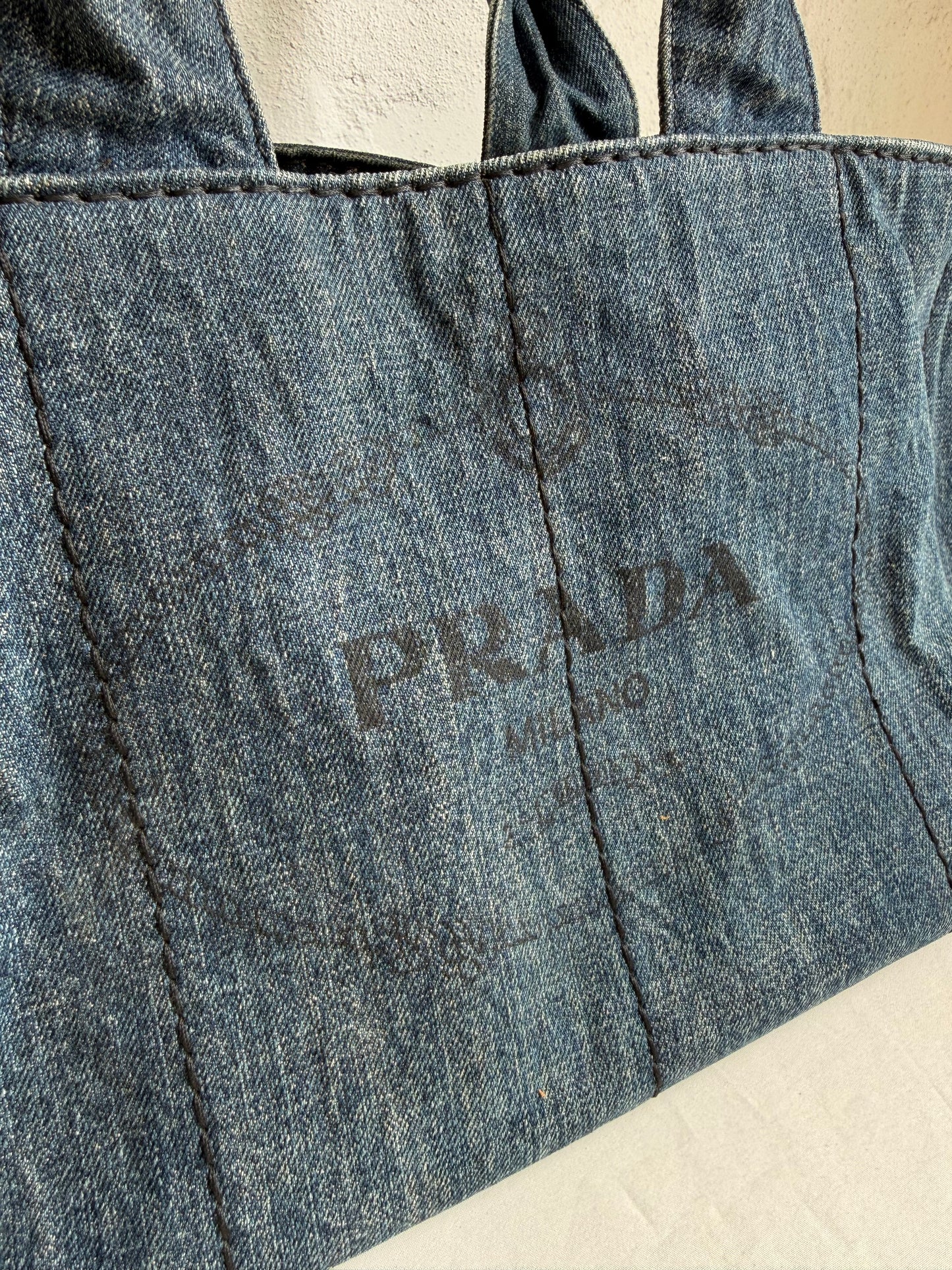 Prada Denim Tote bag