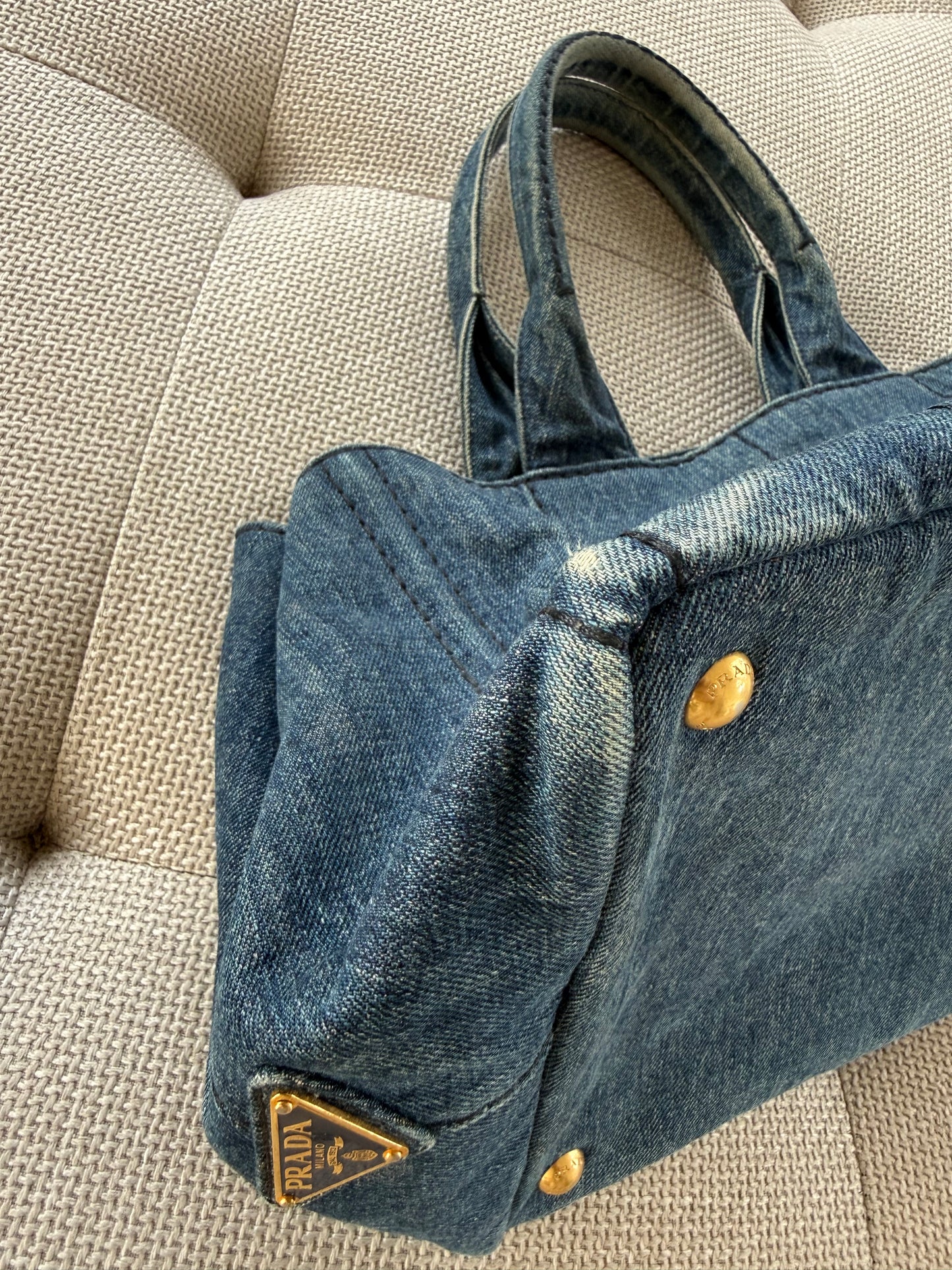 Prada Denim Tote bag