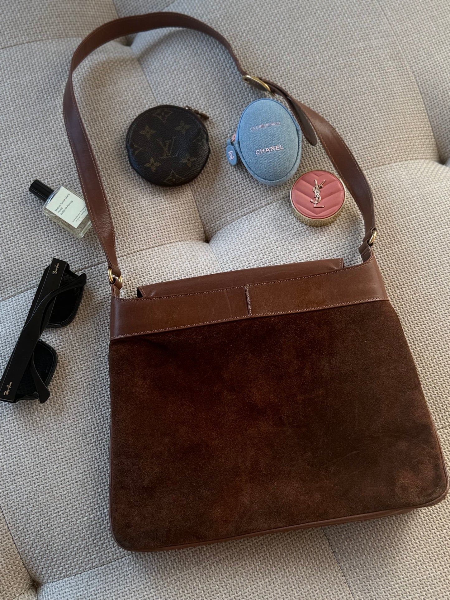 Gucci Suede Shoulder bag