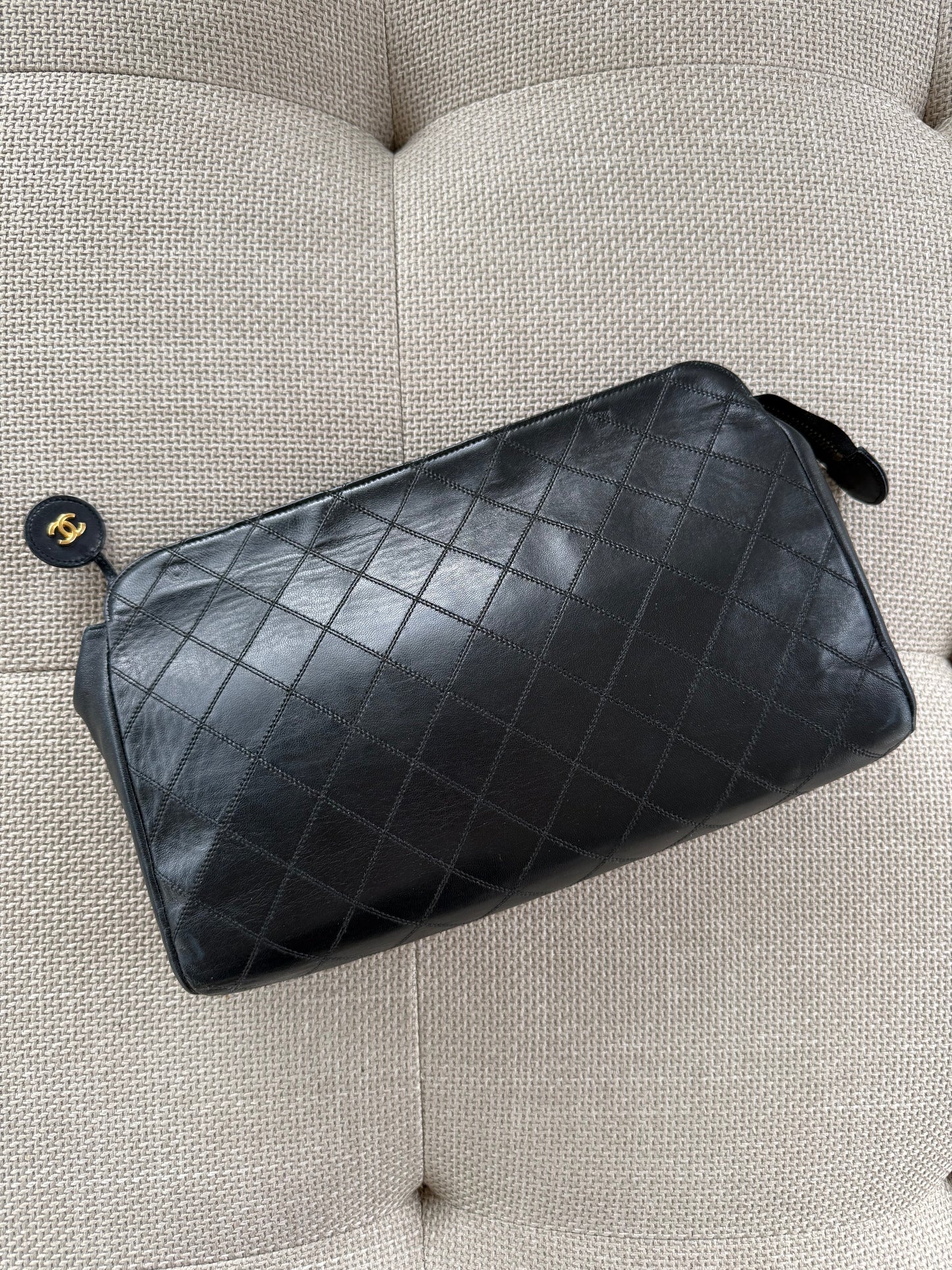 Chanel toilet taske/clutch bag