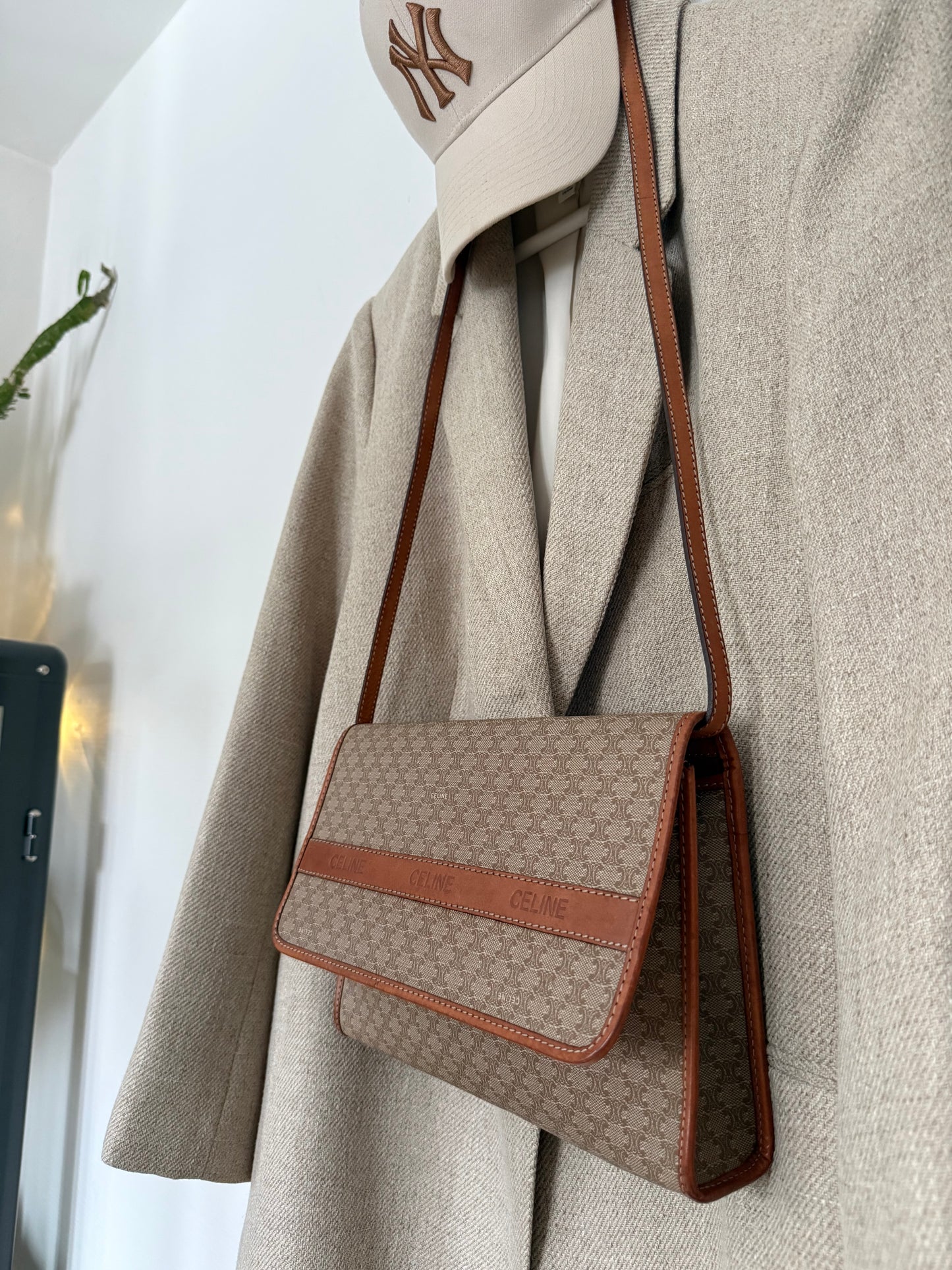 Celine shoulder/clutch bag