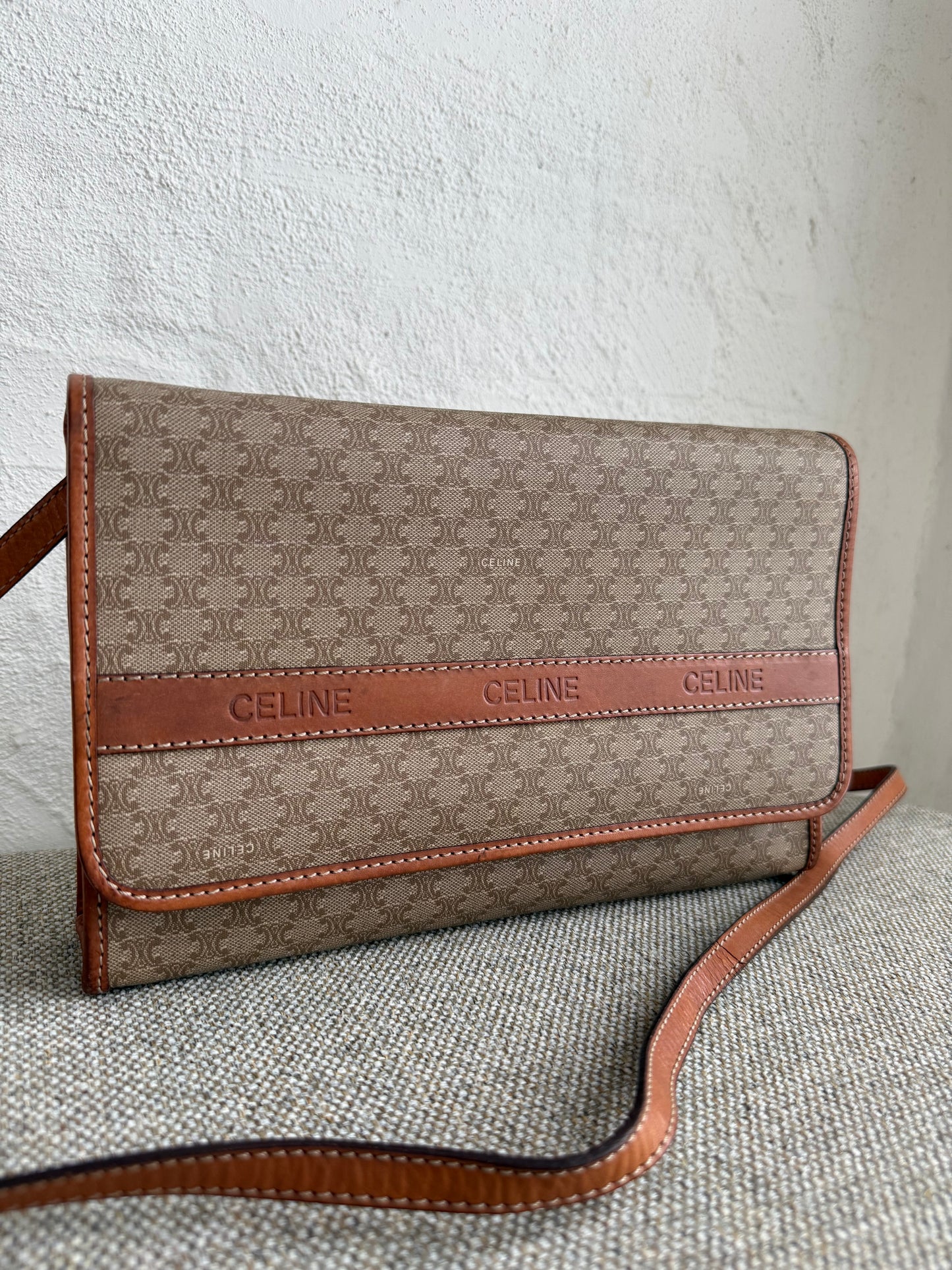 Celine shoulder/clutch bag