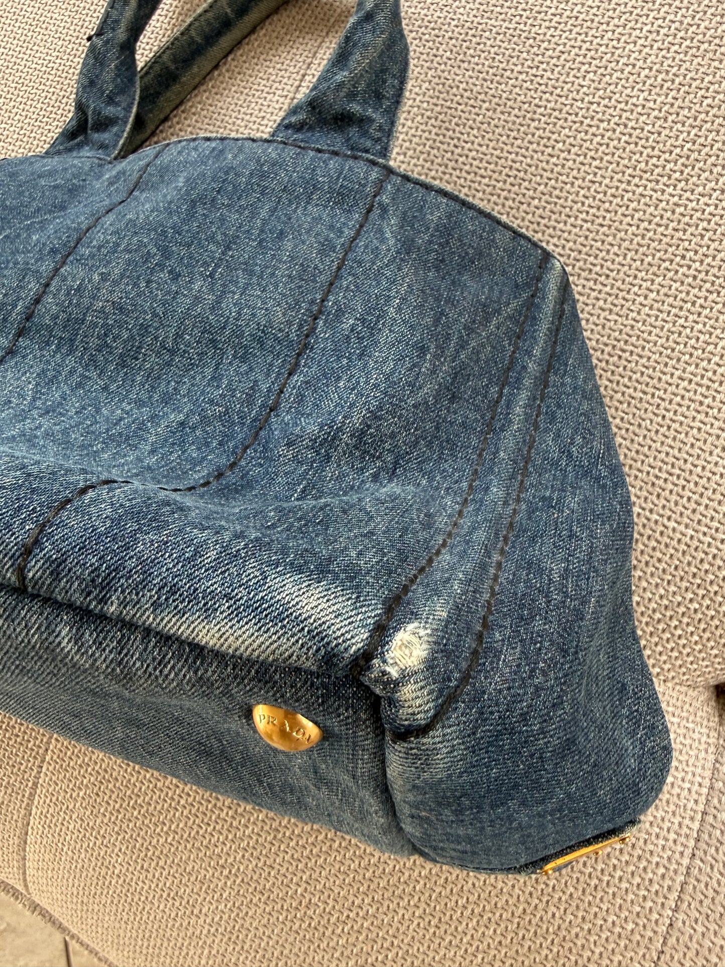Prada Denim Tote bag
