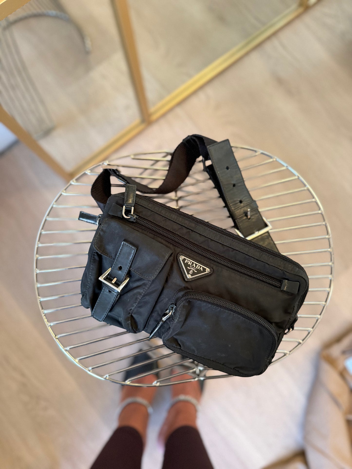 Prada Tessuto waistbag