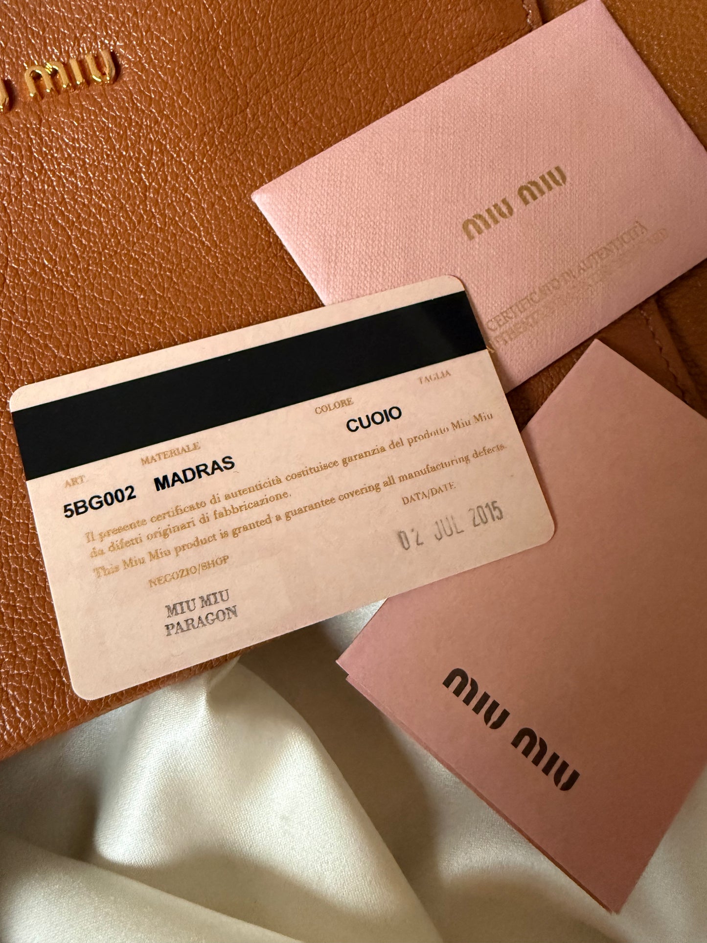 Miu Miu Tote/shopper